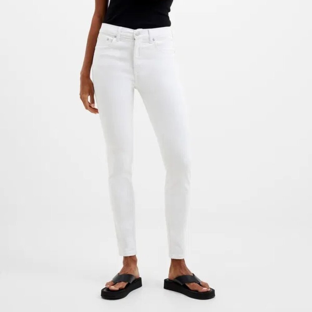 NEW French Connection Rebound Response Mid-Rise Skinny Jeans Size 4 MSRP $110